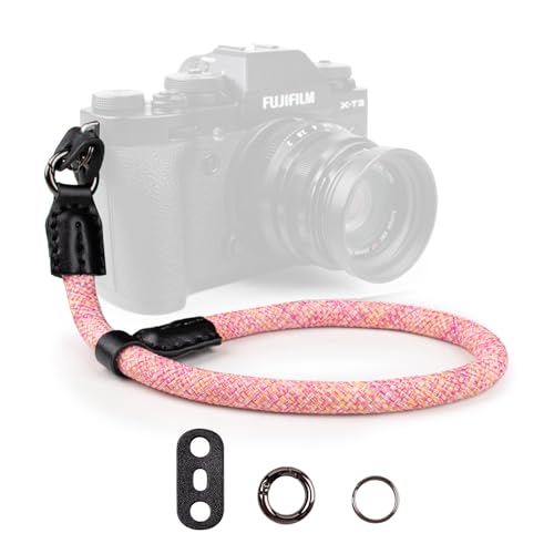 VOVMOEYA Kamera Handschlaufe,Kameragurt aus Seil für Sony Alpha Handschlaufe A7 IV A6400 A6000 Canon EOS Handschlaufe Fujifilm X100V Nikon DSLR Handschlaufe VOVMOEYA Kamera Handschlaufe,Kameragurt aus Seil für Sony Alpha Handschlaufe A7 IV A6400 A6000 Canon EOS Handschlaufe Fujifilm X100V Nikon DSLR Handschlaufe von VOVMOEYA