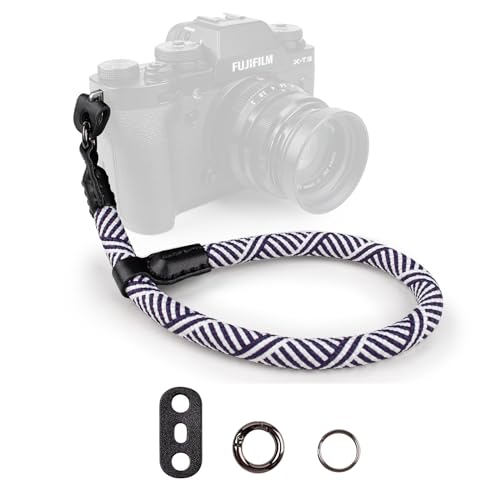 VOVMOEYA Kamera Handschlaufe,Kameragurt aus Seil für Sony Alpha Handschlaufe A7 IV A6400 A6000 Canon EOS Handschlaufe Fujifilm X100V Nikon DSLR Handschlaufe VOVMOEYA Kamera Handschlaufe,Kameragurt aus Seil für Sony Alpha Handschlaufe A7 IV A6400 A6000 Canon EOS Handschlaufe Fujifilm X100V Nikon DSLR Handschlaufe von VOVMOEYA