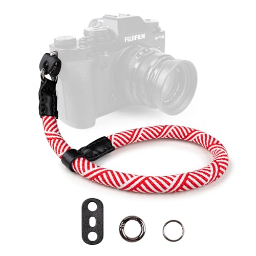 VOVMOEYA Kamera Handschlaufe,Kameragurt aus Seil für Sony Alpha Handschlaufe A7 IV A6400 A6000 Canon EOS Handschlaufe Fujifilm X100V Nikon DSLR Handschlaufe VOVMOEYA Kamera Handschlaufe,Kameragurt aus Seil für Sony Alpha Handschlaufe A7 IV A6400 A6000 Canon EOS Handschlaufe Fujifilm X100V Nikon DSLR Handschlaufe von VOVMOEYA