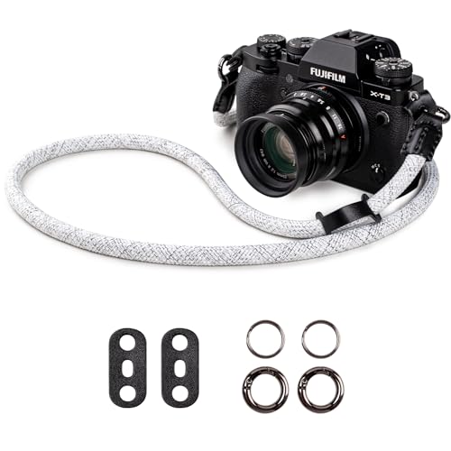 VOVMOEYA Kameragurt Sony Alpha,Kamera Tragegurt aus Seil für Canon EOS Sony A6000 A6400 A7 IV Fujifilm X100V XT5 Nikon Zfc Nackengurt Schultergurt DSLR Kameragurt VOVMOEYA Kameragurt Sony Alpha,Kamera Tragegurt aus Seil für Canon EOS Sony A6000 A6400 A7 IV Fujifilm X100V XT5 Nikon Zfc Nackengurt Schultergurt DSLR Kameragurt von VOVMOEYA
