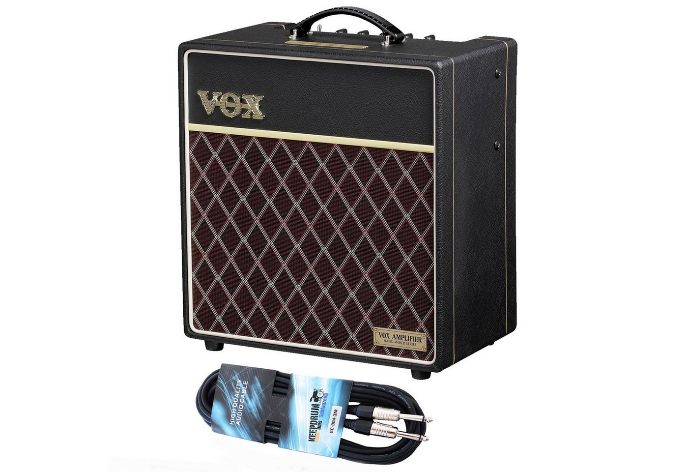VOX-AMPS Vox Verstärker AC4HWG2 4W Vollröhre Gitarren-Combo mit Kabel Verstärker (Anzahl Kanäle: 1, 4 W, Gitarre) von VOX-AMPS
