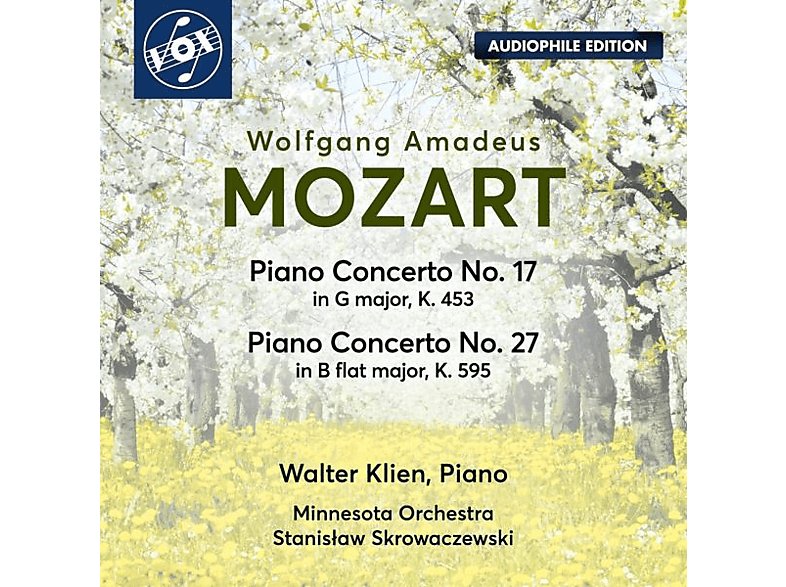 Klien,Walter/Skrowaczewski,S./Minnesota Orchestra - Klavierkonzerte 17 And 27 (CD) von VOX