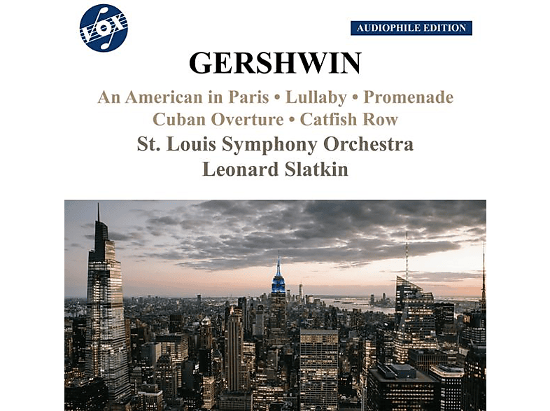 Leonard/St.Louis Symphony Orchestra Slatkin - An American in Paris/Lullaby/Promenade/+ (CD) von VOX
