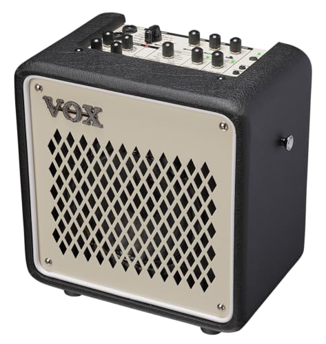 VOX - Mini GO 10 SMOKY BEIGE, Verstärker Combo für Gitarre und Stimme Serie "Transistor" Effekte, 10 W Leistung, Lautsprecher von 6,5 Zoll bis 16 Ohm, Farbe Smoky Beige VOX - Mini GO 10 SMOKY BEIGE, Verstärker Combo für Gitarre und Stimme Serie "Transistor" Effekte, 10 W Leistung, Lautsprecher von 6,5 Zoll bis 16 Ohm, Farbe Smoky Beige von Vox