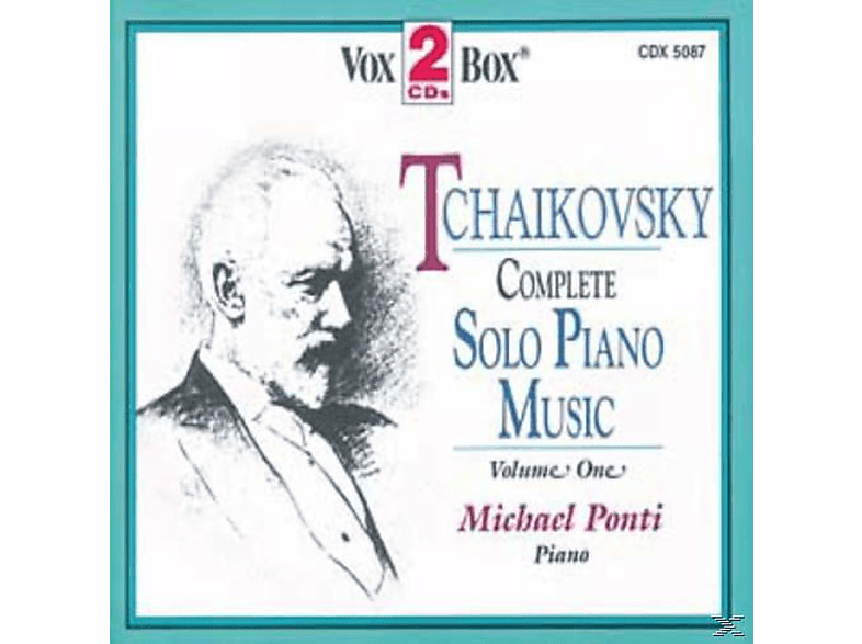 Michael Ponti - Sämtliche Werke für Klavier solo,Vol.1 (CD) von VOXBOX