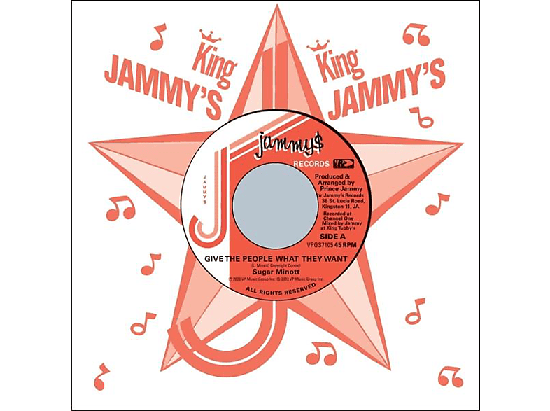 Sugar Minott / Prince Jammy - Give The People/Brothers Of Blade (Vinyl) von VP/JAMMY S