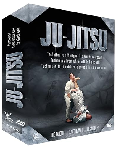 3 DVD Box Collection Ju-Jitsu - Techniken vom Weißgurt bis zum Schwarzgurt von VP-Masberg
