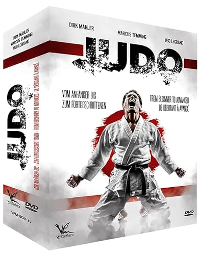 3 DVD Box Collection Judo vom Anfänger bis zum Fortgeschrittenen von VP-Masberg