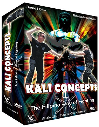 3 DVD Box Collection Kali Concepts - The Filipino Way of Fighting von VP-Masberg