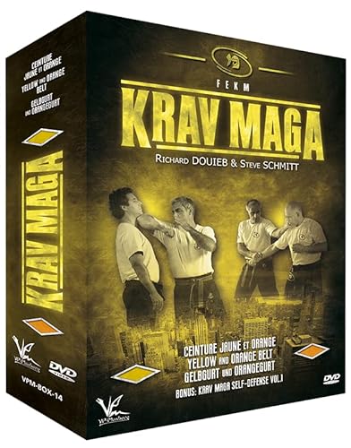 3 DVD Box Collection Krav Maga Prüfungsprogramm Vol.1 Gelb & Orangegurt von VP-Masberg