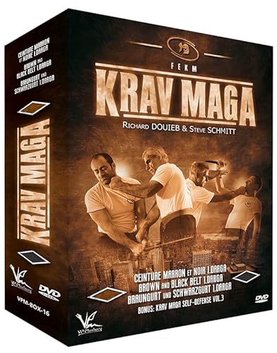 3 DVD Box Collection Krav Maga Prüfungsprogramm Vol.3 Braun & Schwarzgurt 1.Darga von VP-Masberg