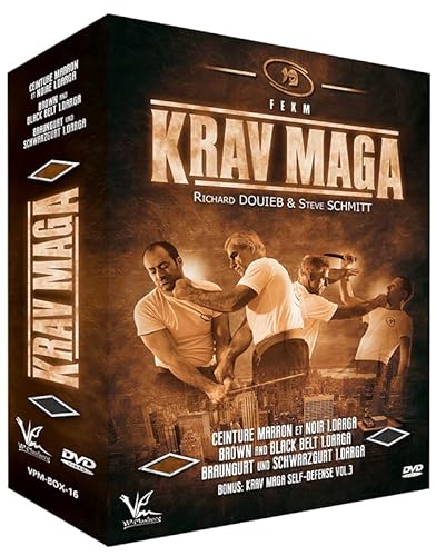 3 DVD Box Collection Krav Maga Prüfungsprogramm Vol.3 Braun & Schwarzgurt 1.Darga von VP-Masberg