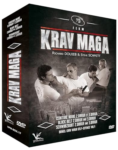 3 DVD Box Collection Krav Maga Prüfungsprogramm Vol.4 Schwarzgurt 2.Darga & 3.Darga von VP-Masberg