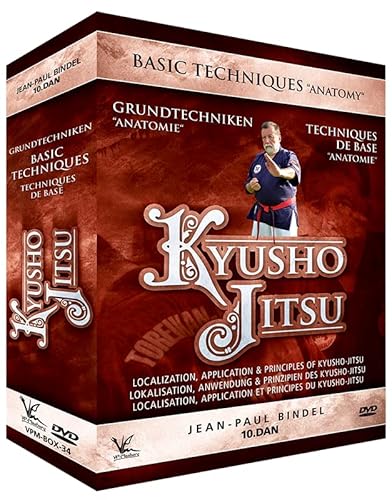 3 DVD Box Collection Kyusho-Jitsu Grundtechniken “Anatomie“ von VP-Masberg