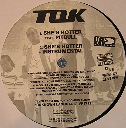 She's Hotter / She's Hot [Vinyl Single 12''] von VP Records