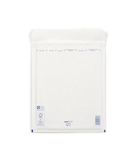 Luftpolstertasche aroFOL® Classic, ca. 27g, H/8, ohne Fenster, weiß von VP Vereinigte Papierwarenfabriken