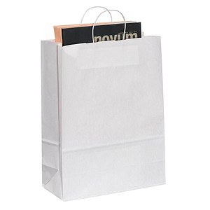 50 VP Papier-Tragetaschen Toptwist weiß 32,0 x 42,0 cm 50 VP Papier-Tragetaschen Toptwist weiß 32,0 x 42,0 cm von VP