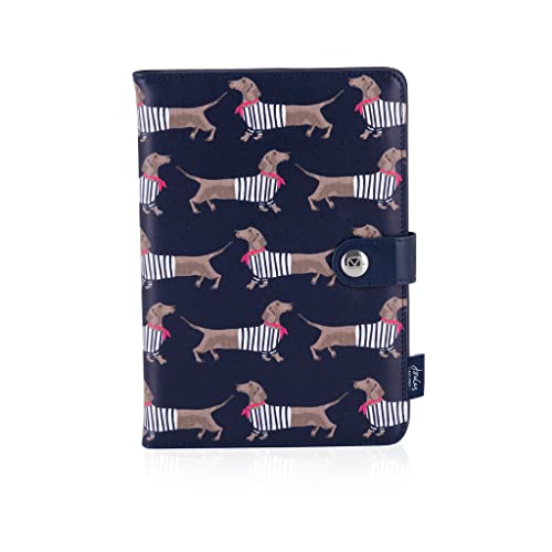 VQ Universale Hülle für 7 bis 8 Zoll Tablet - Ständer Folio Tablet Hülle mit 3 verstellbaren Winkeln und Dackel Designer-Druck von Joules von VQ