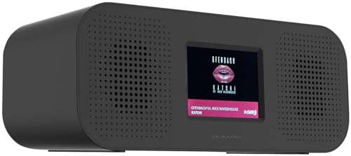VR-Radio Radiowecker: Stereo-Radio-Wecker mit DAB+, Notfall-Warn-Funktion, USB, Bluetooth (Radiowecker mit USB Wiedergabe, Tischradio, Lautsprecher) von VR-Radio