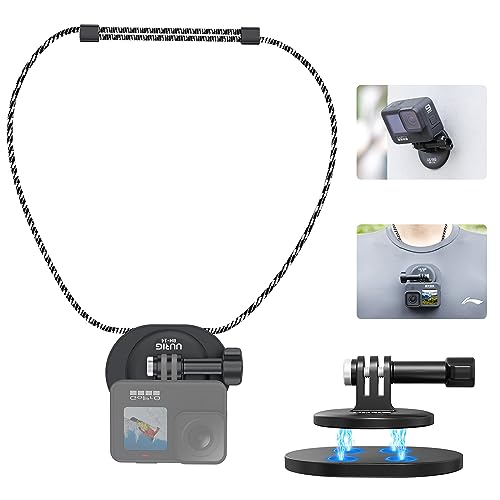 UURIG BH-14 Magnetischer POV-Hals, Selfie-Halterung für GoPro, Action-Kamera-Halterung, Schnellverschluss, Freisprecheinrichtung für GoPro Hero11, 10, 9, 8, 7, Schwarz, DJI Action 3, Insta 360, und UURIG BH-14 Magnetischer POV-Hals, Selfie-Halterung für GoPro, Action-Kamera-Halterung, Schnellverschluss, Freisprecheinrichtung für GoPro Hero11, 10, 9, 8, 7, Schwarz, DJI Action 3, Insta 360, und von VRIG Express