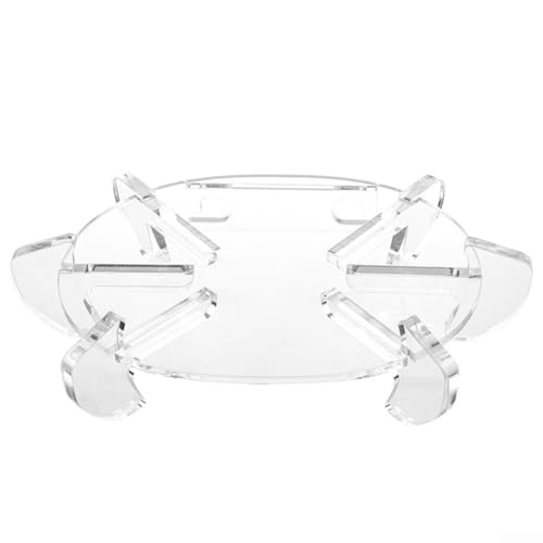 Lautsprecherständer aus Acryl für Sonos Move, rutschfeste Aufbewahrungsbasis (25,7 x 16,7 x 6,5 cm), platzsparender Schreibtisch-Organizer, stabile und sichere Halterung für Zuhause/Büro, Dekoration von VRTYVEYBB