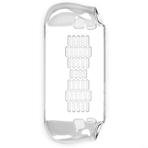 Schutzhülle für Legion GO, stoßfeste Hülle, 303 x 132 x 47,5 mm, rutschfester, strukturierter Griff, präzise Passform für alle Anschlüsse/Tasten, kratzfestes und leichtes Design (Schwarz/Transparent Schutzhülle für Legion GO, stoßfeste Hülle, 303 x 132 x 47,5 mm, rutschfester, strukturierter Griff, präzise Passform für alle Anschlüsse/Tasten, kratzfestes und leichtes Design (Schwarz/Transparent von VRTYVEYBB