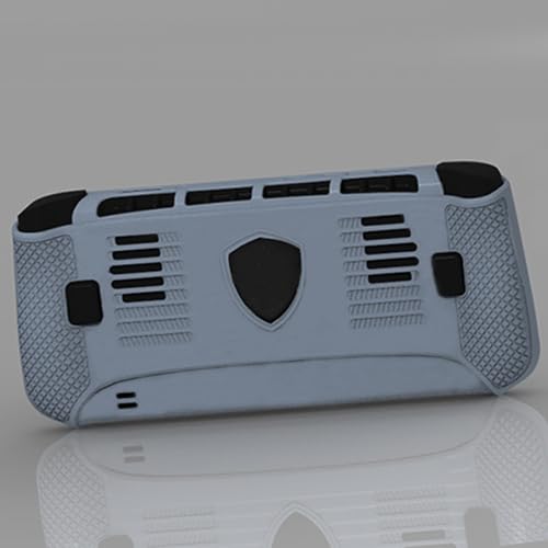 VRTYVEYBB Silikon-Schutzhülle für MSI Claw 8 AI+, 31 x 13 x 4 cm, weiche Hautstruktur, stoßfest und kratzfest, voller Zugriff auf Anschlüsse und Tasten, Grau von VRTYVEYBB