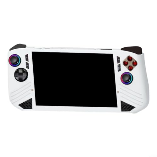 VRTYVEYBB Silikon-Schutzhülle für MSI Claw 8 AI+, 31 x 13 x 4 cm, weiche Hautstruktur, stoßfest und kratzfest, voller Zugriff auf Anschlüsse und Tasten, Weiß von VRTYVEYBB