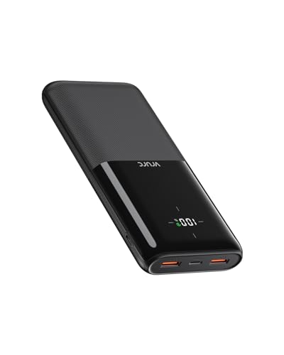 VRURC 20000mAh Power Bank USB C Powerbank Schnellladung Externe Handyakkus 20W Tragbares Ladegerät akkupack mit 3 Ausgängen 2 Eingängen Kompatibel mit iPhone Samsung Huawei Smartphone Tablet usw von VRURC