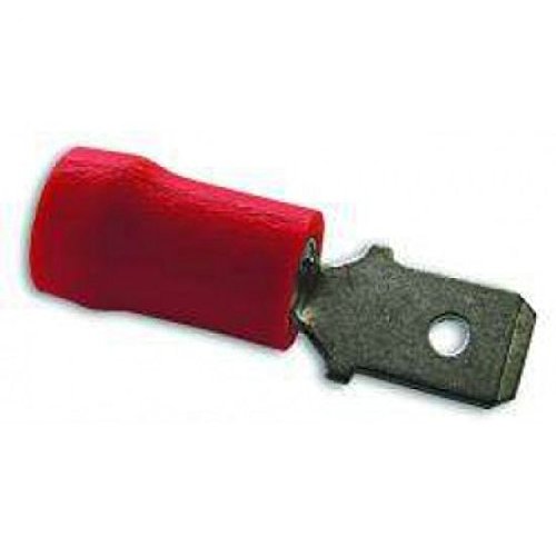 VS-ELECTRONIC - 320278 Flachstecker KSP, 4.8-1-0.5, Beutel, Rot (100-er pack) 325222 von VS Electronic