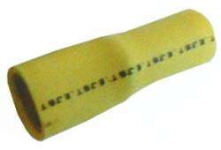VS-ELECTRONIC - 320416 Flachsteckhülse FSP V, 6.3-6, Beutel, Gelb (100-er pack) 326416 von VS Electronic