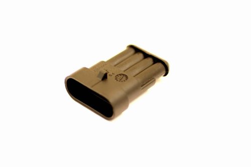 VS-ELECTRONIC - 325856 Superseal Gehäuse 4-Polig für Flachstecker, 1.5 mm 282106-1 von VS Electronic