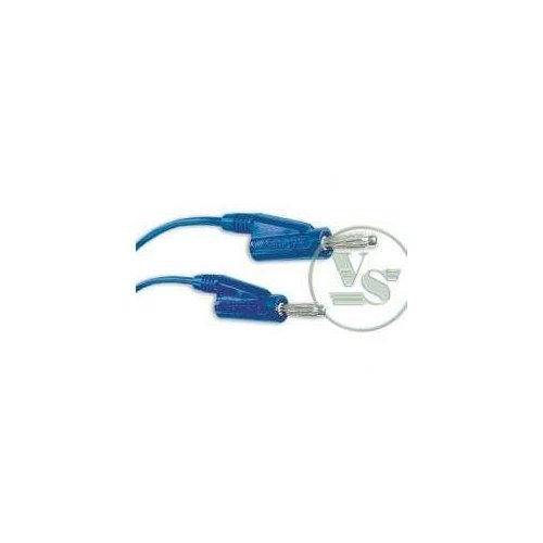 VS-ELECTRONIC - 411198 PVC Messleitung, 1.0 mm², Blau MS1115 50CM BLAU von VS-ELECTRONIC