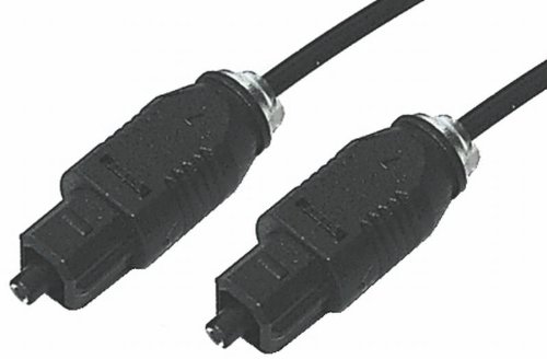 VS-ELECTRONIC - 609004 LWL Kabel Toslink, 2.2 mm Außendurchmesser, Länge 1 m, Stecker/Stecker, Dämpfung 0.18dB/M OC690021 von VS-ELECTRONIC