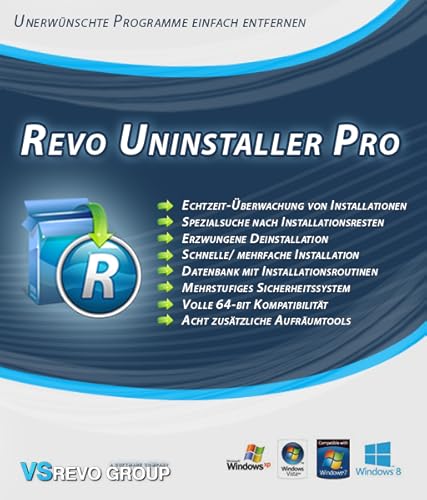 Revo Uninstaller Pro 3 Portable [Download] von VS Revo Group
