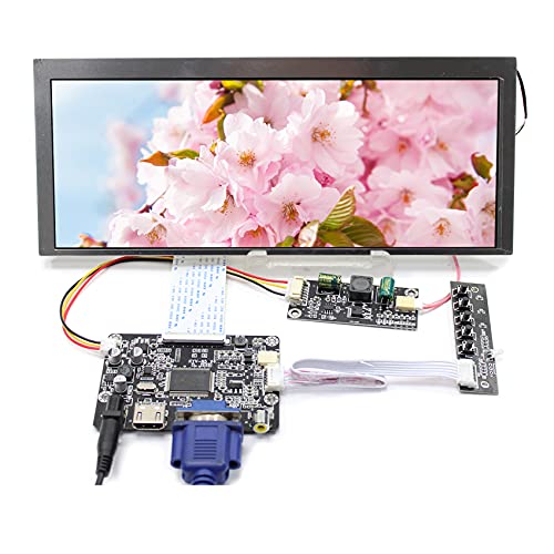 VSDISPLAY 10,3 Zoll (26,2 cm) CLAA103WA01 XN 1280x480 60 Hz 800 nit LVDs IPS LCD Bildschirm und HD LCD Controller Platine von VSDISPLAY