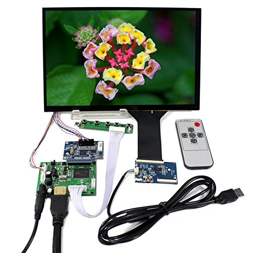 VSDISPLAY 10.1" 1920x1200 B101UAN01.A LCD-Bildschirm TFT-Monitor mit HDMI + VGA + DVI + Audioeingang LCD-Controller-Karte von VSDISPLAY