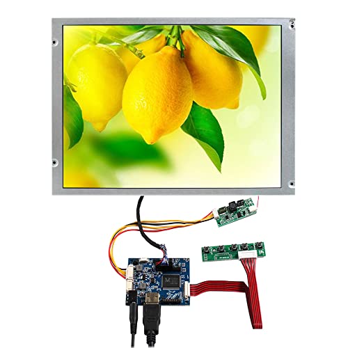 VSDISPLAY 12,1 Zoll 1024 x 768 HD 4:3 650nit IPS LCD Bildschirm und HDMI Audio LVDs Controller Board 20pin,for Gaming/Industrial Monitor von VSDISPLAY