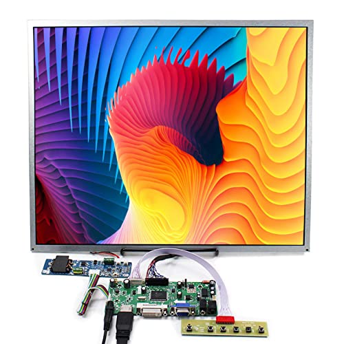 VSDISPLAY 17 Zoll (43,2 cm) M170ETN01.1 1280 x 1024 1000 nit IPS-LCD-Bildschirm und HD-MI-Audio-LVDs-Controllerplatine, für Gaming-Festzelt-Monitor von VSDISPLAY