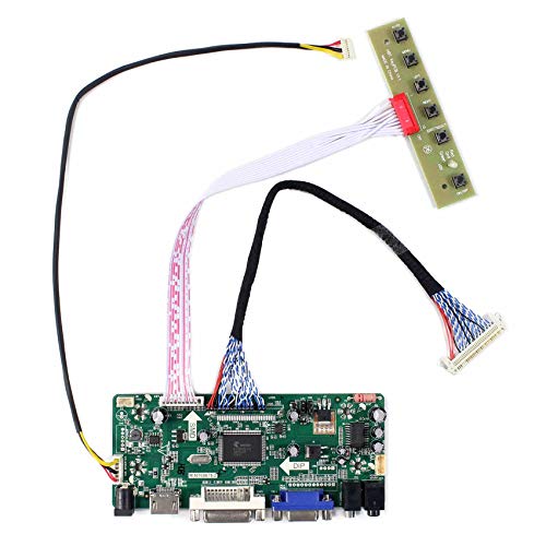 VSDISPLAY DVI VGA Audio LCD Controller Board für 54,6 cm (21,5 Zoll) 61 cm (24 Zoll) 1920 x 1080 G215HAN01.0 LCD Panel von VSDISPLAY