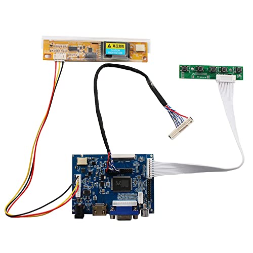 VSDISPLAY HDMI VGA 2AV LVDs Controller Board für 14,1 Zoll 15,4 Zoll 1280 x 800 30pin 1CCFL LCD Bildschirm Monitor von VSDISPLAY