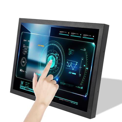 VSDISPLAY Industrieller Touch-Monitor,48,3 cm 19 Zoll 1280 x 1024 1000 nit TFT resistiver Touch-Sensor LCD Bildschirm, VGA DVI Video Eingang von VSDISPLAY