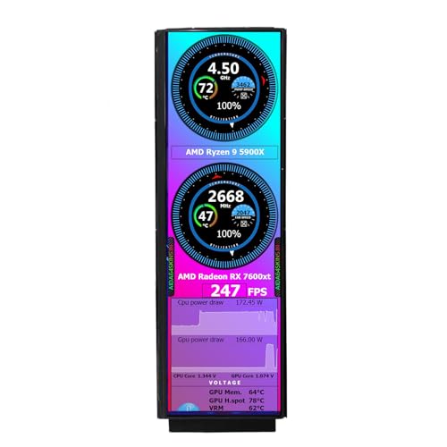 VSDISPLAY PC Gehäuse Monitor, 12,6 Zoll 1920X515 NV126B5M-N41 IPS eDP LCD Bildschirm, für Y60-PC-Gehäuse, für VXN EVO,mit 2 Videoanschluss VSDISPLAY PC Gehäuse Monitor, 12,6 Zoll 1920X515 NV126B5M-N41 IPS eDP LCD Bildschirm, für Y60-PC-Gehäuse, für VXN EVO,mit 2 Videoanschluss von VSDISPLAY