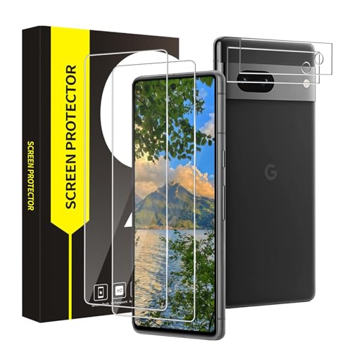 VSEER 2+2 Stück Schutzfolie für Panzerglas für Google Pixel 7 5G, Anti-Öl Anti-Bläschen 9H Härte Kratzfest Pixel 7 5G Displayschutzfolie, 2,5D Rundkante Hohe Empfindlichkeit Google Pixel 7 Glasfolie VSEER 2+2 Stück Schutzfolie für Panzerglas für Google Pixel 7 5G, Anti-Öl Anti-Bläschen 9H Härte Kratzfest Pixel 7 5G Displayschutzfolie, 2,5D Rundkante Hohe Empfindlichkeit Google Pixel 7 Glasfolie von VSEER