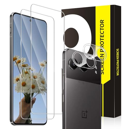 VSEER 2+2 Stück Schutzfolie für Panzerglas für OnePlus Nord 4, 2.5D Ohne Luftblasen Anti-Kratzer Präzise Passform OnePlus Nord 4 Schutzglas, Ultra-HD Anti-Fingerabdruck OnePlus Nord 4 Gehärtetes Folie von VSEER