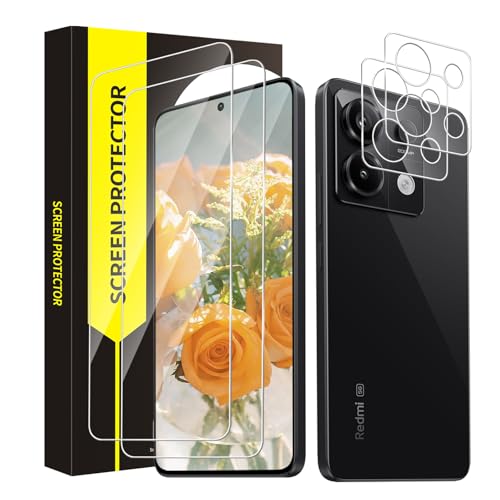 VSEER 2+2 Stück Schutzfolie für Panzerglas für Xiaomi Redmi Note 13 Pro 5G, 2.5D Kante Stoßfeste Displayschutzfolie für Redmi Note 13 Pro, Hohe Qualität Note 13 Pro 5G Blasenfrei Schutzglas Folie VSEER 2+2 Stück Schutzfolie für Panzerglas für Xiaomi Redmi Note 13 Pro 5G, 2.5D Kante Stoßfeste Displayschutzfolie für Redmi Note 13 Pro, Hohe Qualität Note 13 Pro 5G Blasenfrei Schutzglas Folie von VSEER