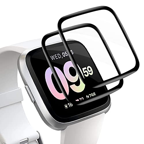 VSEER 2 Stück Schutzfolie für Panzerglas für Fitbit Versa 3, HD Klar Anti-Bläschen Kratzfest Fitbit Versa 3 Schutzglas, Volle Bedeckung Anti-Schock Fitbit Sense 2 Glasfolie VSEER 2 Stück Schutzfolie für Panzerglas für Fitbit Versa 3, HD Klar Anti-Bläschen Kratzfest Fitbit Versa 3 Schutzglas, Volle Bedeckung Anti-Schock Fitbit Sense 2 Glasfolie von VSEER