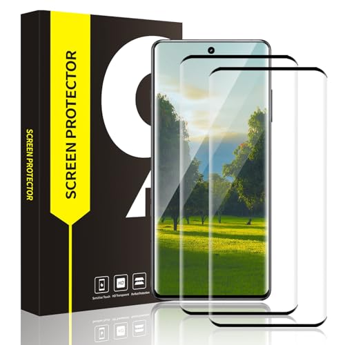 VSEER 2 Stück Schutzfolie für Panzerglas für Oneplus 12 5G, 3D mit Schwarzem Rand Anti-Staub Oneplus 12 5G Schutzglas Folie, Kratzfest Anti-Bläschen Hohe Transparenz Displayschutzfolie für Oneplus 12 von VSEER