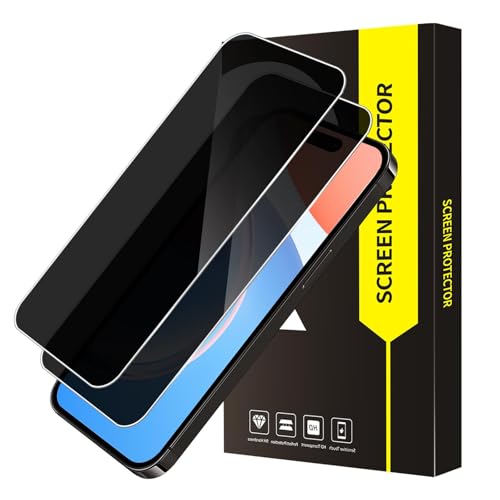 VSEER 2 Stück Schutzfolie für Panzerglas für iPhone 15 Pro Sichtschutzfolie, 2.5D Kante Ultra-Privatsphäre Anti-Fingerabdruck iPhone 15 Pro Blickschutzfolie, Bestnote Schutz 15 Pro Displayschutzfolie VSEER 2 Stück Schutzfolie für Panzerglas für iPhone 15 Pro Sichtschutzfolie, 2.5D Kante Ultra-Privatsphäre Anti-Fingerabdruck iPhone 15 Pro Blickschutzfolie, Bestnote Schutz 15 Pro Displayschutzfolie von VSEER