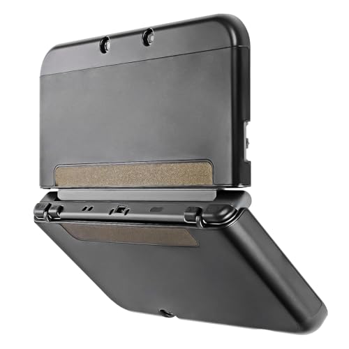 VSEER 3DS XL Hülle – Ultraklare kristallklare Hartschalen-Schutzhülle für Nintendo 3DS XL LL (schwarz) von VSEER